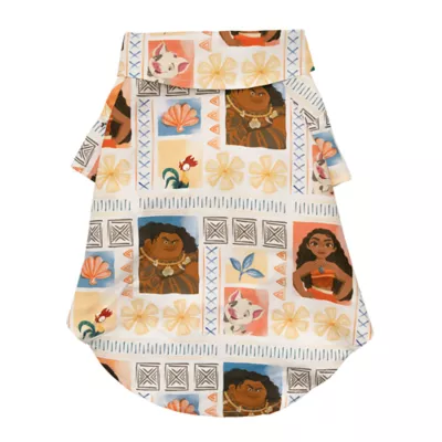 Product Disney Pixar Moana Button-Down Pet Shirt