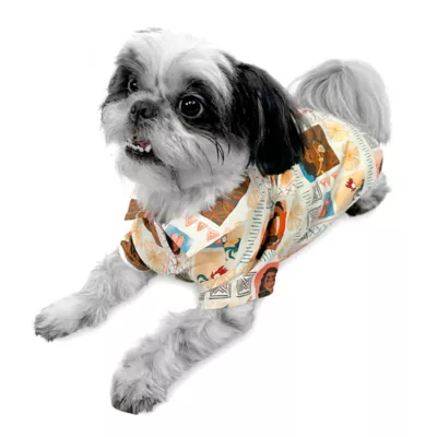 Product Disney Pixar Moana Button-Down Pet Shirt
