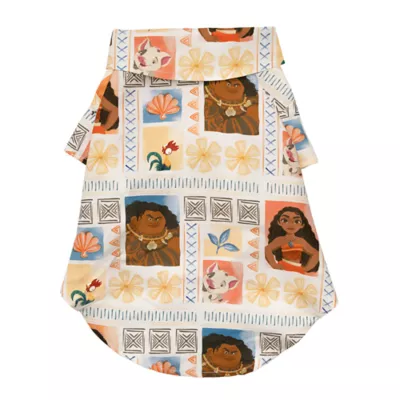 Product Disney Pixar Moana Button-Down Pet Shirt