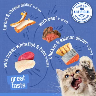 Product Friskies® Shreds Adult Cat Wet Food - Variety Pack, 5.5 Oz