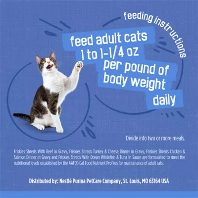 Friskies® Shreds Adult Cat Wet Food - Variety Pack, 5.5 Oz - Image 9