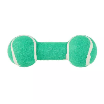 Product Joyhound® Tennis Ball Material Barbell Dog Toy
