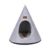 Carolina Pet Company Comfort Cave Pet Bed Charcoal image thumbnail 1