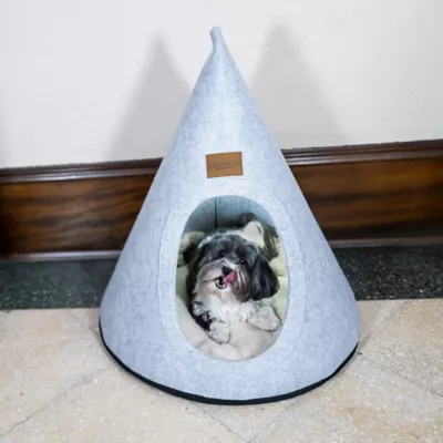 Product Carolina Pet Company Comfort Cave Pet Bed Charcoal