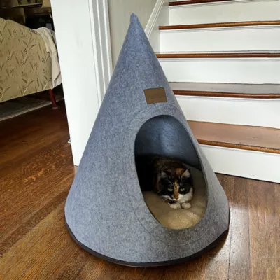 Product Carolina Pet Company Comfort Cave Pet Bed Charcoal