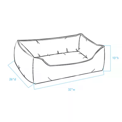 Product Carolina Pet Company Faux Fur Kuddler Dog Bed