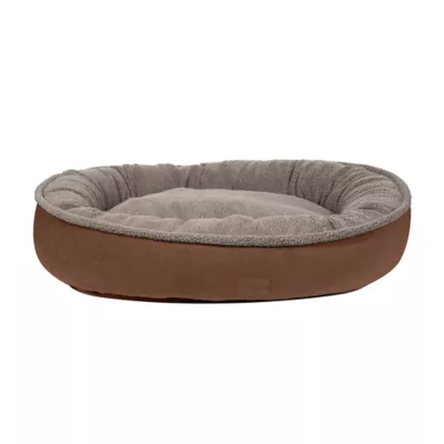Carolina Pet Company Microfiber & Tipped Berber Comfy Cup Dog Bed - Image 1