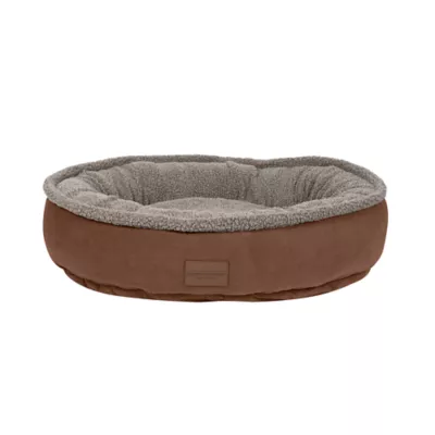 Product Carolina Pet Company Microfiber & Tipped Berber Comfy Cup Dog Bed