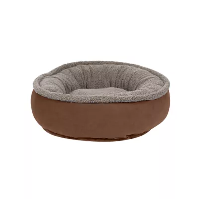 Product Carolina Pet Company Microfiber & Tipped Berber Comfy Cup Dog Bed