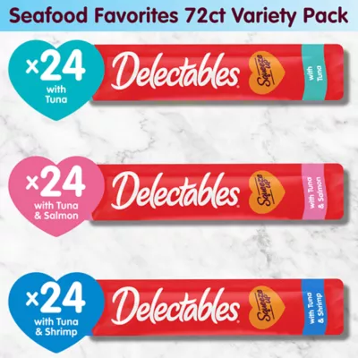 Hartz Delectables Squeeze Up Seafood - Variety Pack, 72 CT, 36 OZ - Image 6