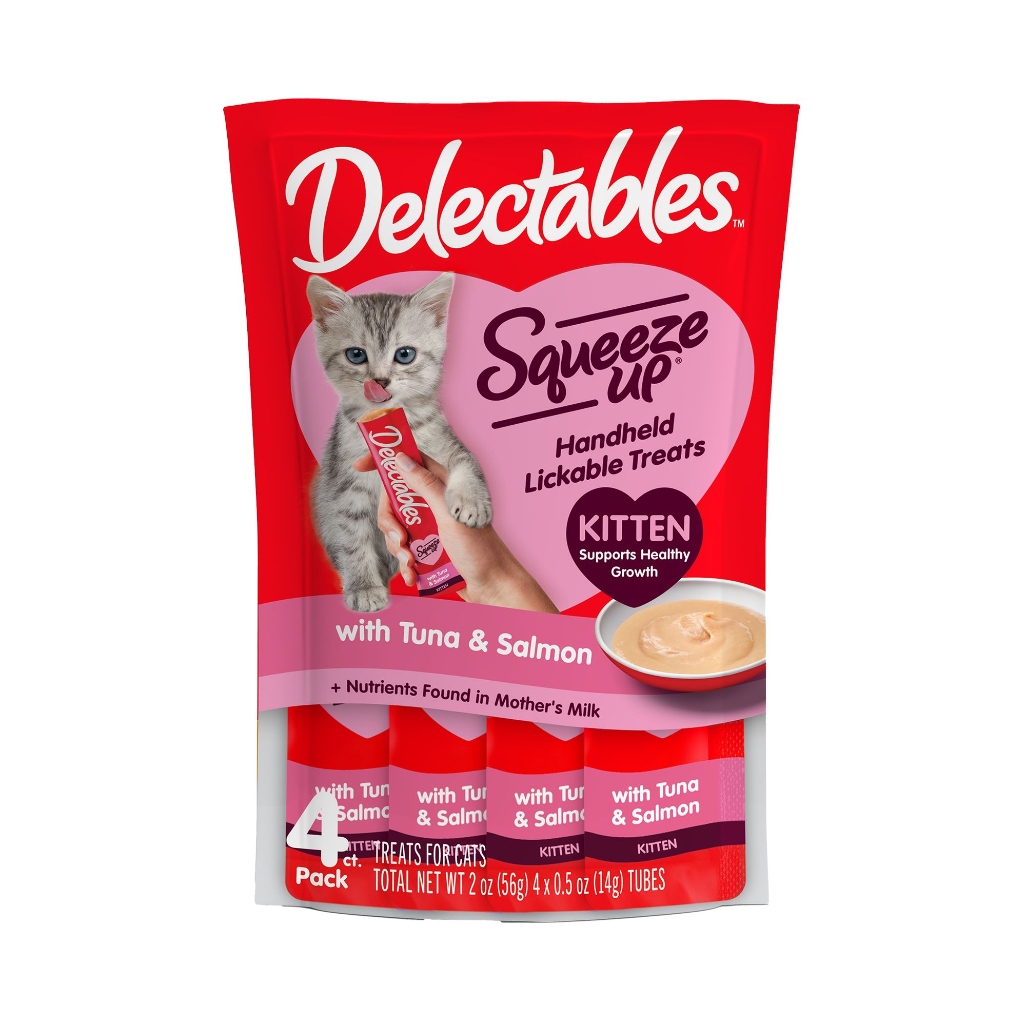Fancy Feast Wet Cat Food Pack) Hartz Delectables Squeeze Up For