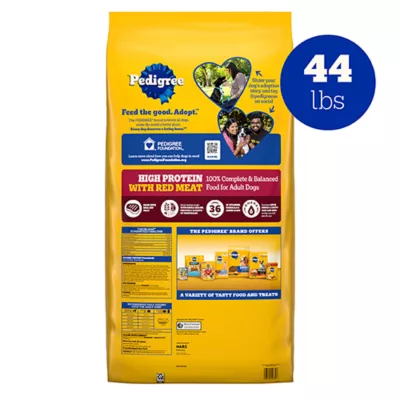 Product Pedigree High Protein Adult Dog Food Beef and Lamb 44 LB