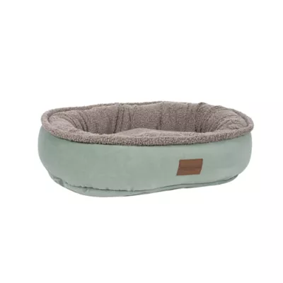 Product Carolina Pet Company Microfiber & Tipped Berber Comfy Cup Dog Bed