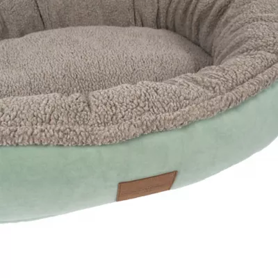 Product Carolina Pet Company Microfiber & Tipped Berber Comfy Cup Dog Bed