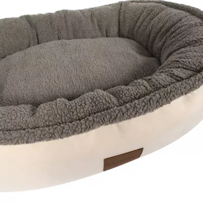 Product Carolina Pet Company Microfiber & Tipped Berber Comfy Cup Dog Bed