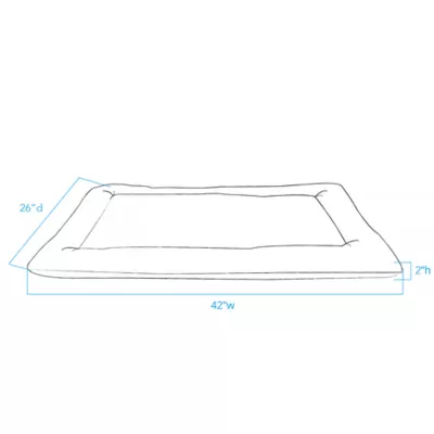 Carolina Pet Sherpa Comfort Cushion Dog Bed - Image 6