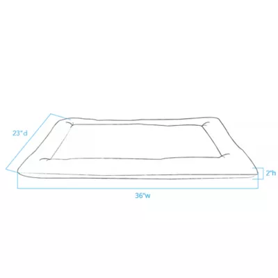 Carolina Pet Sherpa Comfort Cushion Dog Bed - Image 6