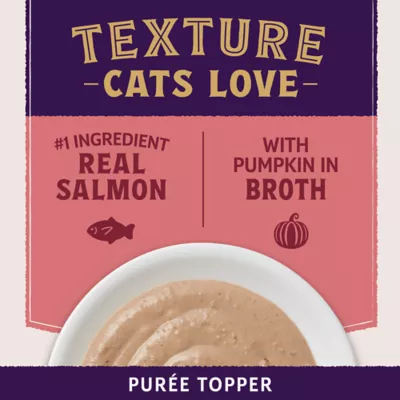Product Natural Balance Ultra Protein+ Wet Cat Food, Skin/Coat/Digestive Health-Salmon w/Pmpkn, Puree Topper