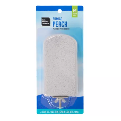 All Living Things® Pumice Bird Perch - Bird Beak & Nail Care for Medium Birds - Image 6