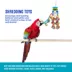 All Living Things® Bagel Cascade Bird Toy - Shredding Bird Toy for Large Pet Birds image thumbnail 4