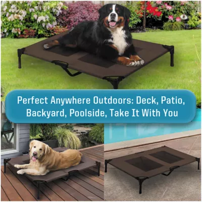 Arlee Home & Pet Cooling Elevated Mesh Pet Cot - Image 3