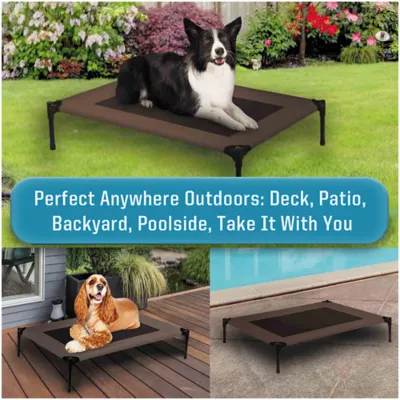Arlee Home & Pet Cooling Elevated Mesh Pet Cot - Image 3