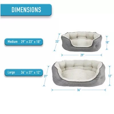 Product Arlee Home & Pet Cozy Orthopedic Eco-Friendly Durable Pet Bed