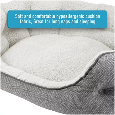 Arlee Home & Pet Cozy Orthopedic Eco-Friendly Durable Pet Bed - Image 5