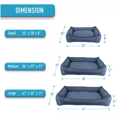 Product Arlee Home and Pet Crescent Lounger Pet Bed