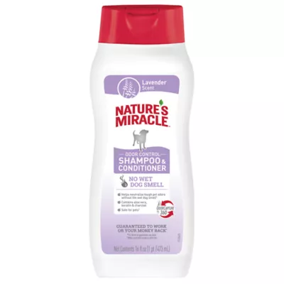 Product Nature's Miracle™ Odor Control Shampoo and Conditioner for Dogs, Lavender Scent, 16 oz