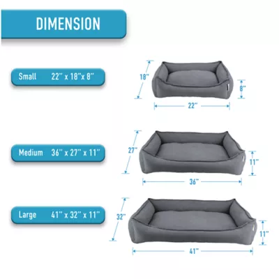 Arlee Home and Pet Crescent Lounger Pet Bed - Image 8