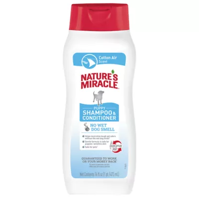 Nature's Miracle Puppy Shampoo & Conditioner - Cotton Air Scent Nature's Miracle Puppy Shampoo & Conditioner - Cotton Air Scent