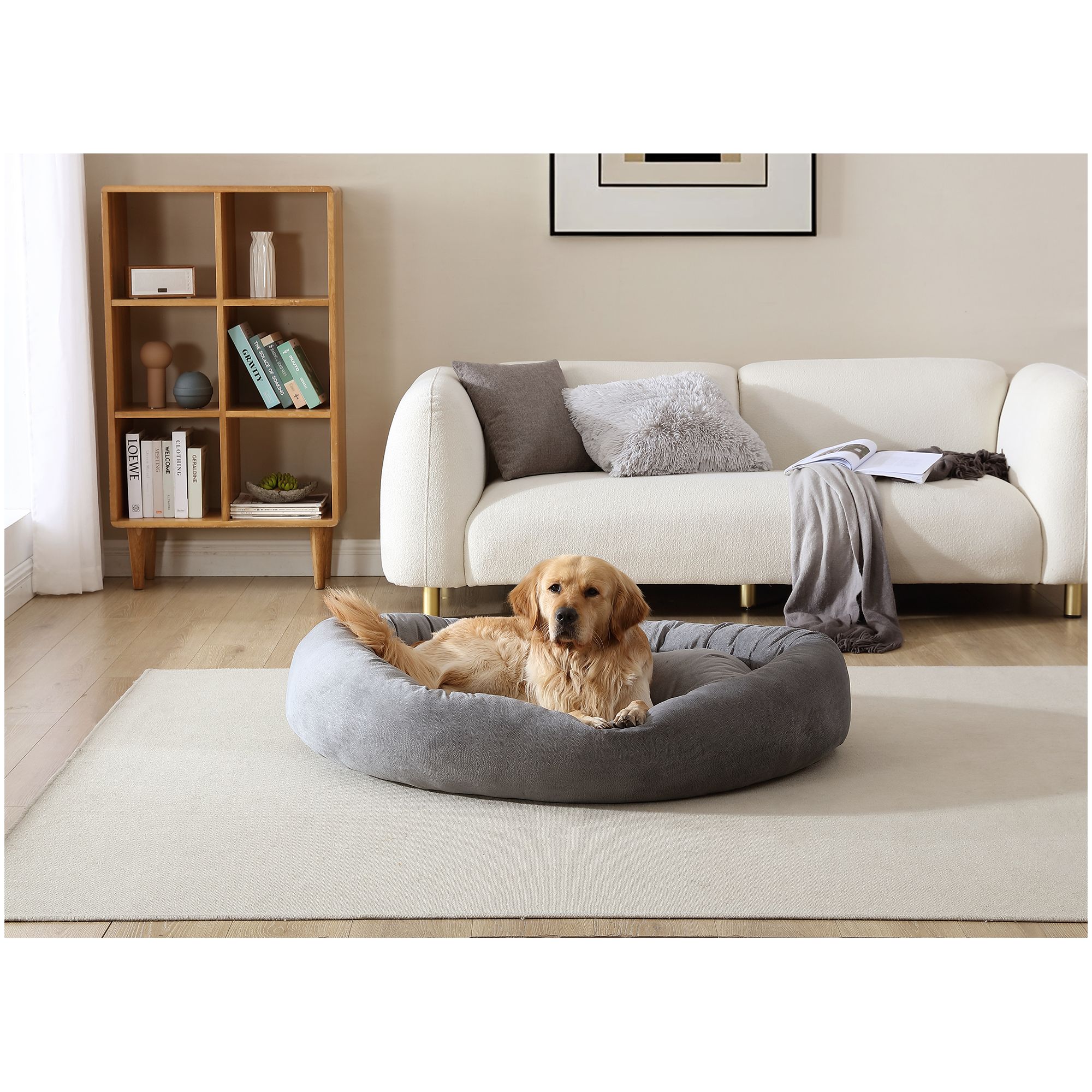 Arlee Home & Pet Orbit Orthopedic Eco-Friendly Memory Foam Pet Bed - thumbnail 3