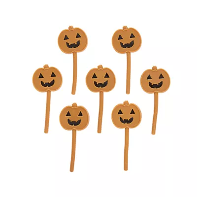Product Thrills and Chills Rawhide Alternative Pumpkin Pops 8 Count 3.5 OZ