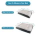 Arlee Home & Pet Pillow Top Orthopedic Eco-Friendly Pet Bed image thumbnail 4