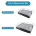 Arlee Home & Pet Pillow Top Orthopedic Eco-Friendly Pet Bed image thumbnail 5