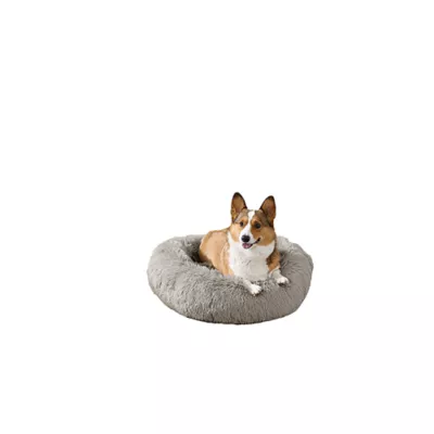 Arlee Home & Pet Shaggy Calming Orthopedic Eco-Friendly Donut Pet Bed - Image 2