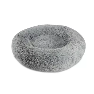 Arlee Home & Pet Shaggy Calming Orthopedic Eco-Friendly Donut Pet Bed - Image 3