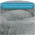 Arlee Home & Pet Shaggy Calming Orthopedic Eco-Friendly Donut Pet Bed image thumbnail 6