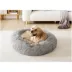 Arlee Home & Pet Shaggy Calming Orthopedic Eco-Friendly Donut Pet Bed image thumbnail 1