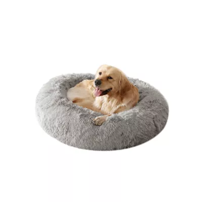 Product Arlee Home & Pet Shaggy Calming Orthopedic Eco-Friendly Donut Pet Bed