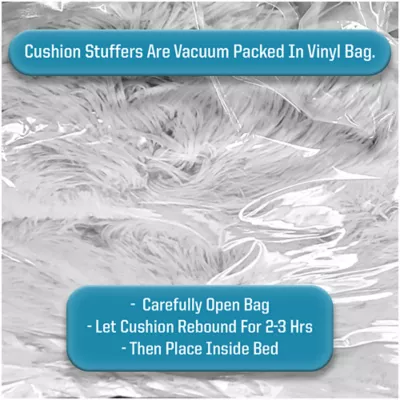 Arlee Home & Pet Shaggy Calming Orthopedic Eco-Friendly Donut Pet Bed - Image 8