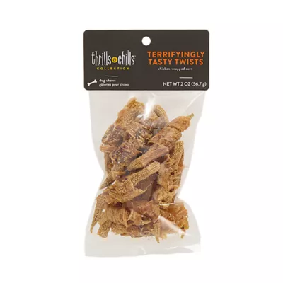 Product Thrills and Chills Chicken Wrapped Corn Dog Treats 2 OZ