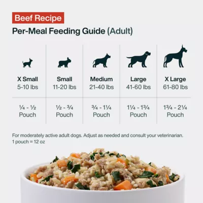 JustFoodForDogs JustFresh All Life Stages Fresh Dog Food - Beef, 12 oz - Image 8
