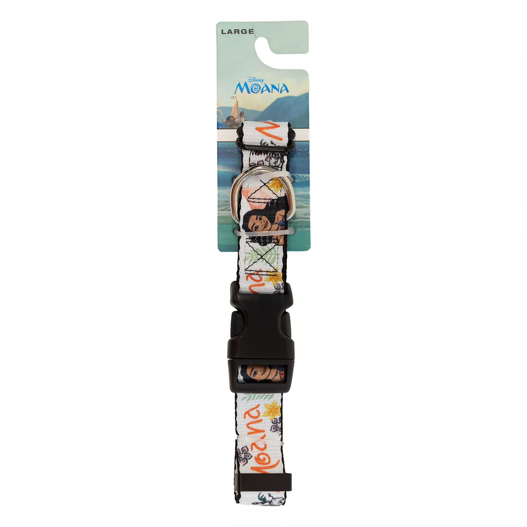 Moana White Dog Collar