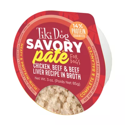 Tiki Dog Savory Paté Wet Dog Food - Image 1