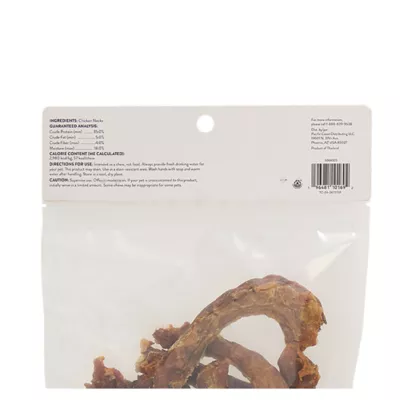 Product Thrills and Chills Chicken Necks Dog Treats 6 OZ