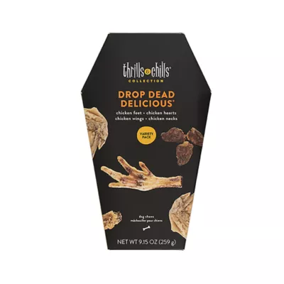 Product Thrills and Chills Chicken Body Parts Coffin 9.2 OZ
