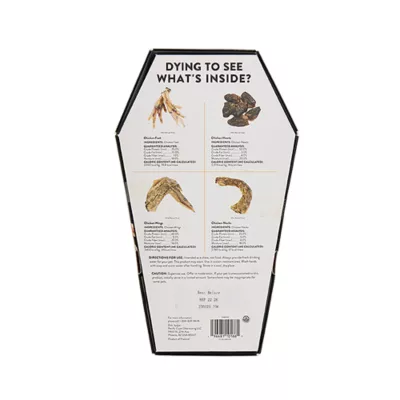 Product Thrills and Chills Chicken Body Parts Coffin 9.2 OZ