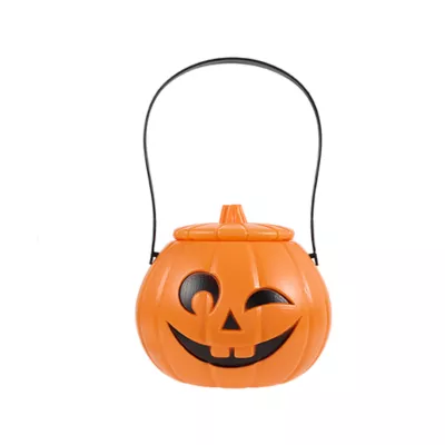 Product Thrills and Chills Pumpkin Pail Meaty Dog Treats 3.5 OZ